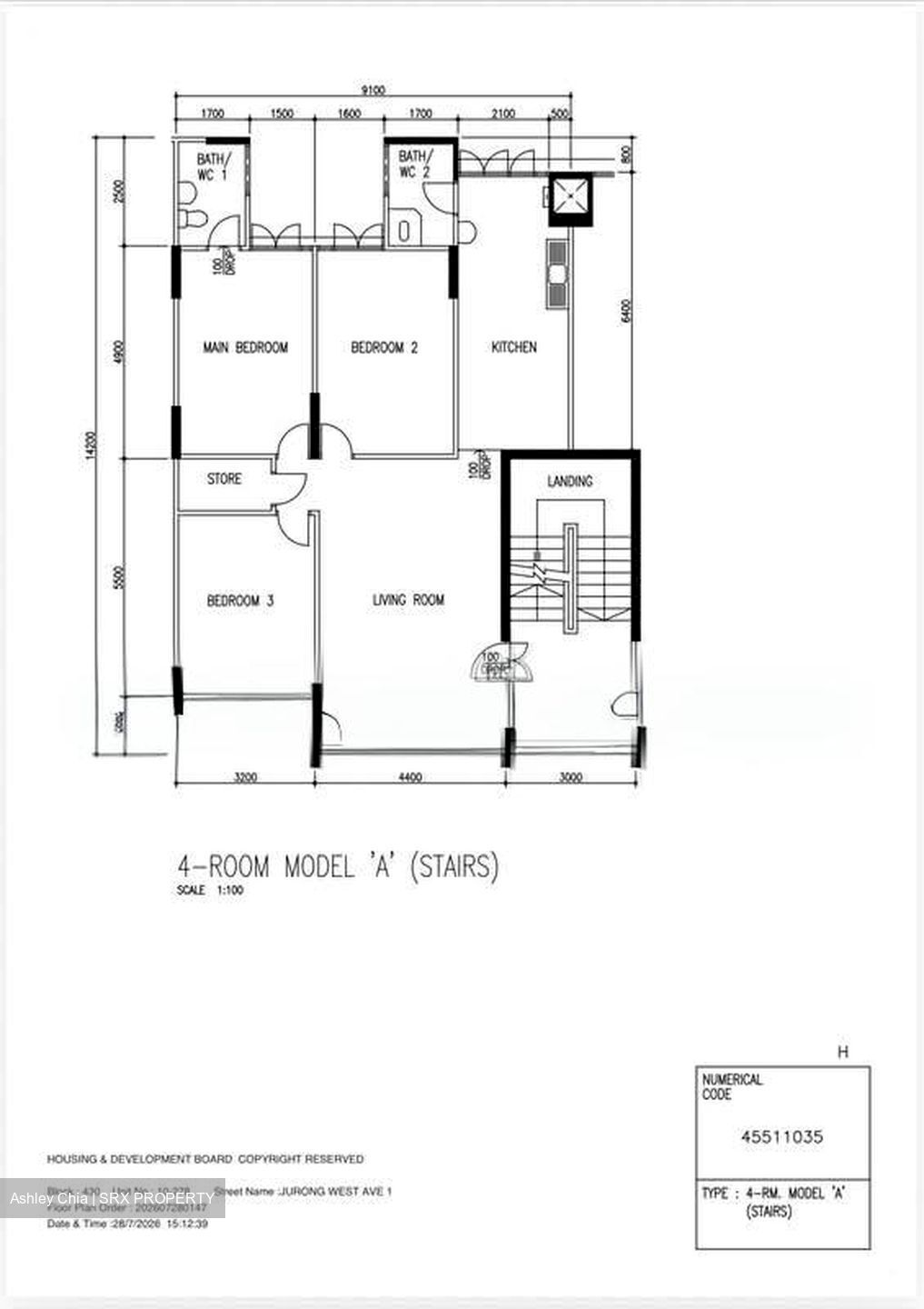 Blk 430 Jurong West Avenue 1 (Jurong West), HDB 4 Rooms #595682381